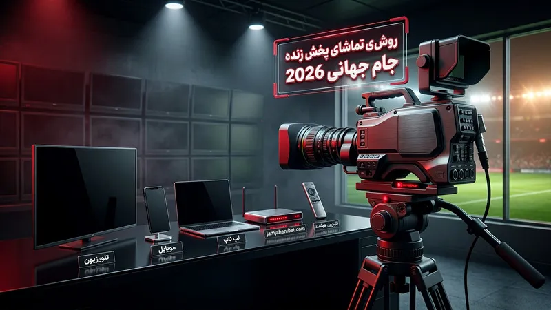 روش های تماشای پخش زنده جام جهانی 2026